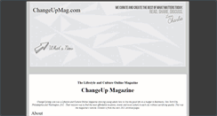 Desktop Screenshot of changeupmag.com